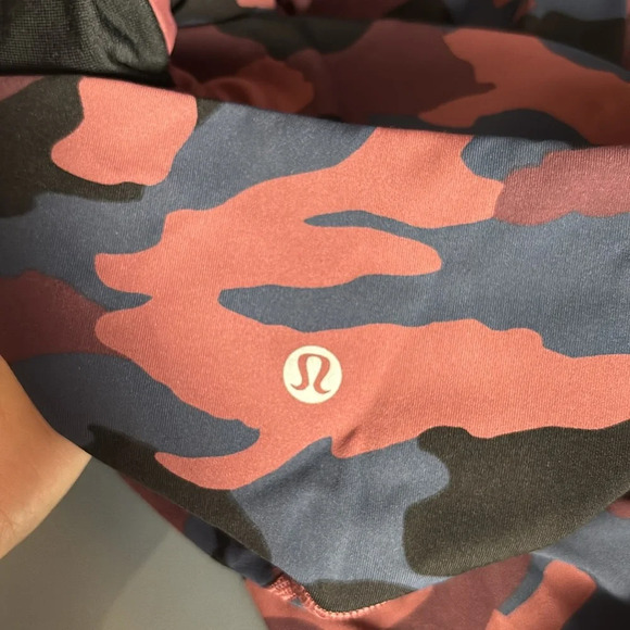 camo lululemonon leggings wonder under full on luxstreme 28 in bin 6 #5446 - Picture 6 of 6